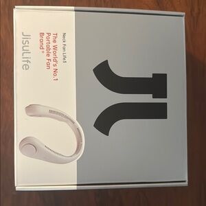 Jisulife 3 Neck Fan in White